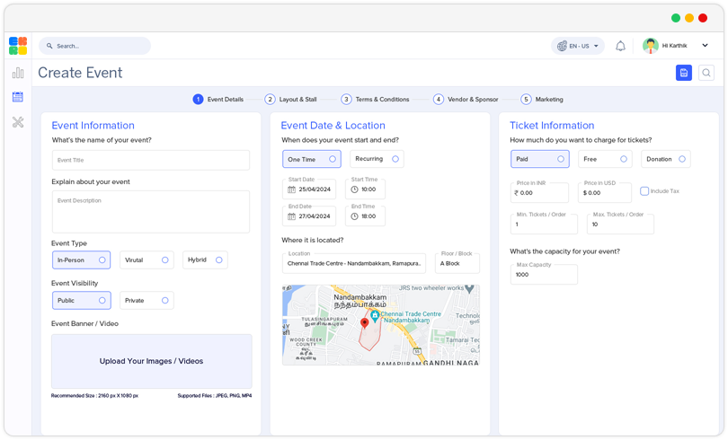 EventKroot - Event Management Software