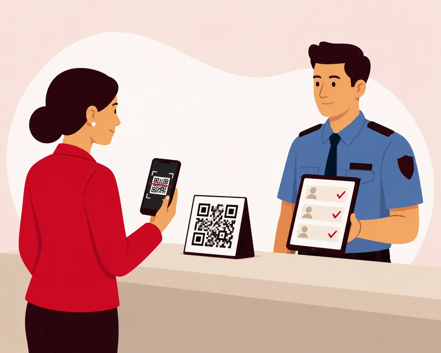 QR Desk